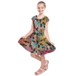 Mosaic pieces                                                        Kids  Short Sleeve Dress