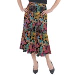 Mosaic pieces                                                        Midi Mermaid Skirt