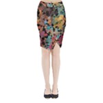 Mosaic pieces                                                   Midi Wrap Pencil Skirt