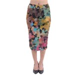 Mosaic pieces                                                      Midi Pencil Skirt