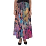 Mosaic pieces                                                  Flared Maxi Skirt