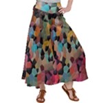 Mosaic pieces                                                   Satin Palazzo Pants