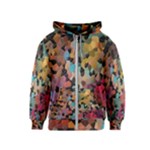 Mosaic pieces                                                    Kids Zipper Hoodie