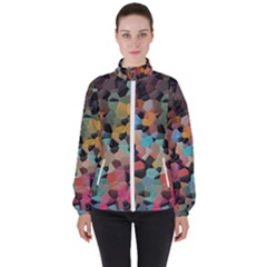 Women s High Neck Windbreaker 