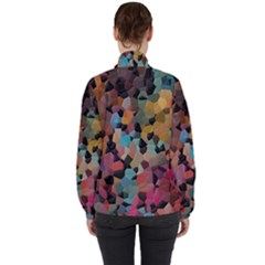 Women s High Neck Windbreaker 