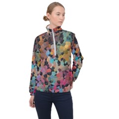 Women s Half Zip Windbreaker  