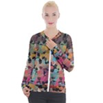 Mosaic pieces                                                  Casual Zip Up Jacket