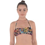 Mosaic pieces                                                    Halter Bandeau Bikini Top