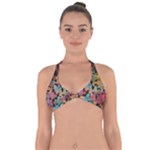 Mosaic pieces                                                   Halter Neck Bikini Top