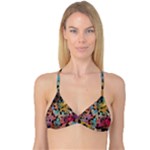 Mosaic pieces                                                    Reversible Tri Bikini Top