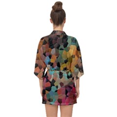 Half Sleeve Chiffon Kimono 