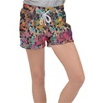 Mosaic pieces                                                 Women s Velour Lounge Shorts