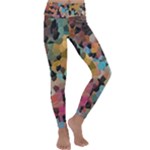 Mosaic pieces                                                   Kids  Lightweight Velour Classic Yoga Leggings