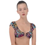 Mosaic pieces                                                  Cap Sleeve Ring Bikini Top