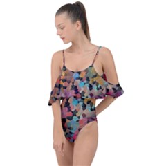 Drape Piece Swimsuit 