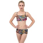 Mosaic pieces                                                  Layered Top Bikini Set