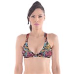 Mosaic pieces                                                   Plunge Bikini Top