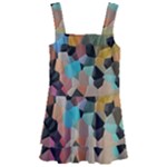 Mosaic pieces                                                  Kids  Layered Skirt Swimsuit