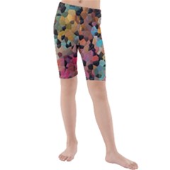 Kids  Mid Length Swim Shorts 