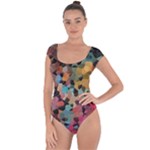 Mosaic pieces                                                    Short Sleeve Leotard