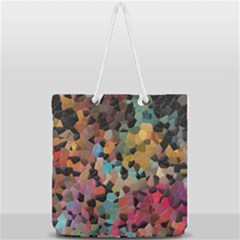 Full Print Rope Handle Tote (Large) 