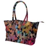 Mosaic pieces                                                  Canvas Shoulder Bag