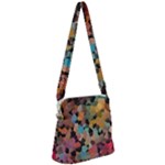 Mosaic pieces                                                 Zipper Messenger Bag