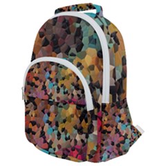 Rounded Multi Pocket Backpack 