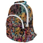 Mosaic pieces                                                 Rounded Multi Pocket Backpack