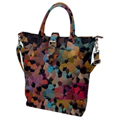 Buckle Top Tote Bag 