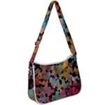 Mosaic pieces                                                Zip Up Shoulder Bag