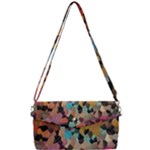 Mosaic pieces                                                Removable Strap Clutch Bag