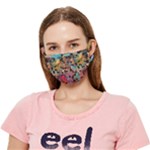 Mosaic pieces                                                Crease Cloth Face Mask (Adult)