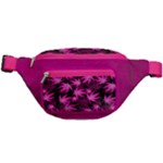 Dark Pink Cannabis Marijuana Fanny Pack