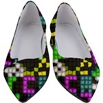 Drawn squares                                                Women s Block Heels