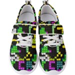 Drawn squares                                                 Men s Velcro Strap Shoes