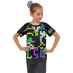 Kids  Mesh Piece T-Shirt 