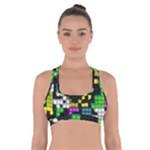 Drawn squares                                                          Cross Back Sports Bra