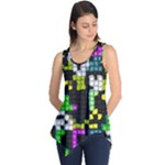 Drawn squares                                                     Sleeveless Tunic