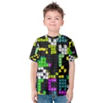 Drawn squares                                                     Kid s Cotton Tee