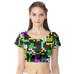 Short Sleeve Crop Top 