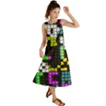 Drawn squares                                                        Summer Maxi Dress