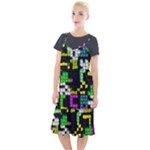 Drawn squares                                                  Camis Fishtail Dress