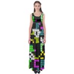 Drawn squares                                                     Empire Waist Maxi Dress