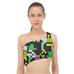 Drawn squares                                                    Spliced Up Bikini Top