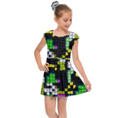 Kids  Cap Sleeve Dress 