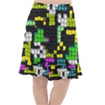 Drawn squares                                                        Fishtail Chiffon Skirt