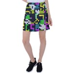 Drawn squares                                                         Tennis Skirt