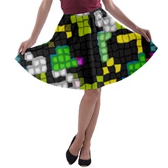 A-line Skater Skirt 