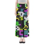 Drawn squares                                                     Women s Maxi Skirt